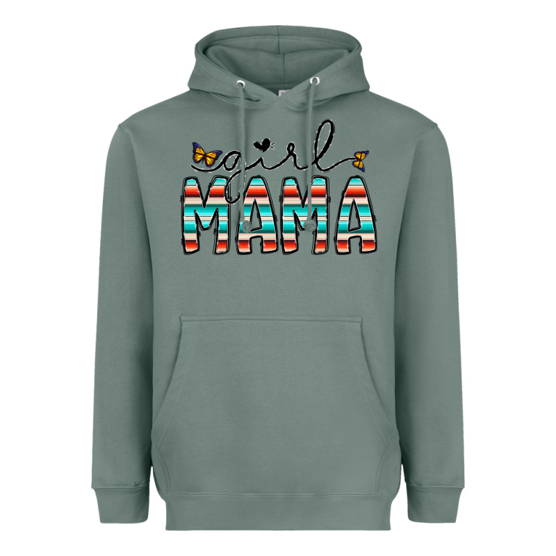 Girl Mama Heavyweight Hoodie by CowhideDigitalArt | Teevron