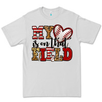 My Heart Is On That Field Baseball Premium Tee | Teevron