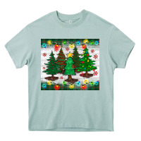 Arona christmas trees tumbler Heavy Core Tee - BundleAndBundleShop