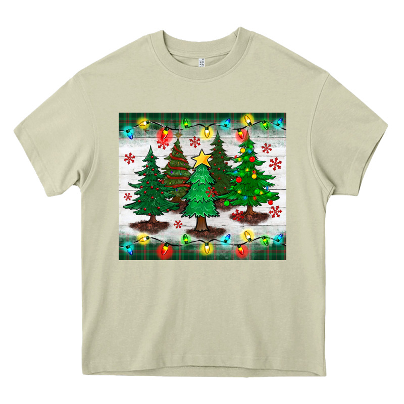 Christmas Trees Tumbler Heavy Core Tee by BundleAndBundleShop | Teevron