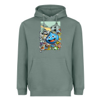 Sage dragon quest slime print Heavyweight Hoodie - lanVoArt