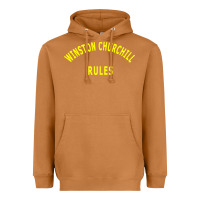 Meerkat Trending Winston Churchill Rules Heavyweight Hoodie - lanVoArt