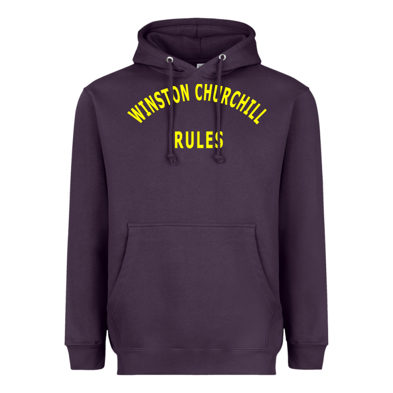 Trending Winston Churchill Rules Heavyweight Hoodie by lanVoArt | Teevron