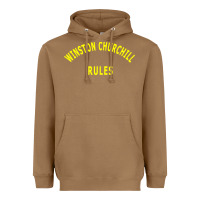 Toasted Coconut Trending Winston Churchill Rules Heavyweight Hoodie - lanVoArt