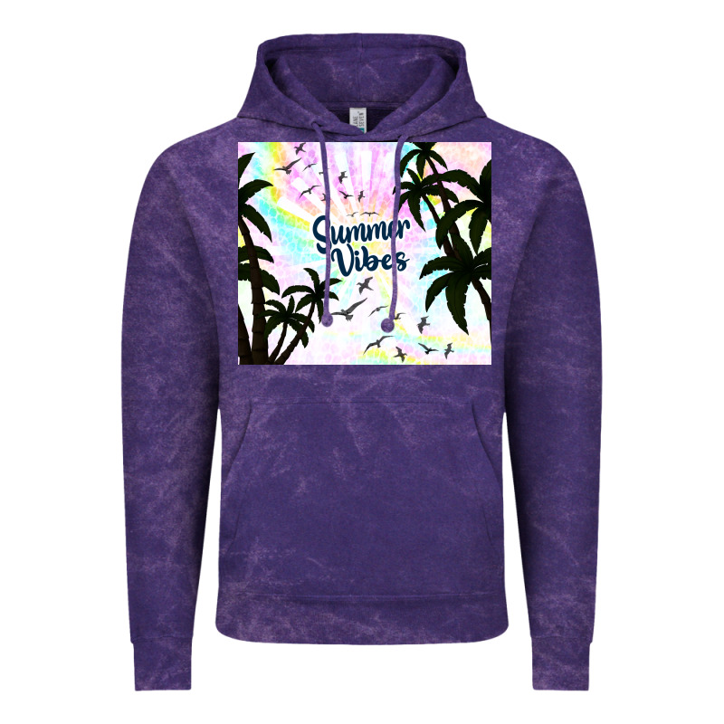 Summer Vibes With Birds Vintage Hoodie by TumblerDesignByShophia | Teevron