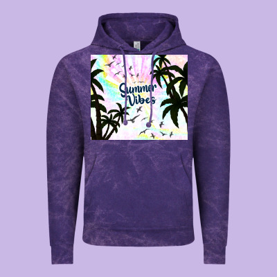 Summer Vibes With Birds Vintage Hoodie Designed By Tumblerdesignbyshophia