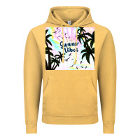 Vintage Mustard summer vibes with birds Vintage Hoodie - TumblerDesignByShophia