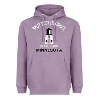 Lavender Trending Split Rock Lighthouse Minnesota State Park Heavyweight Hoodie - lanVoArt