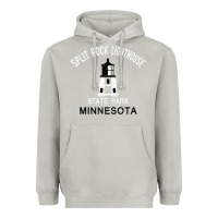 Moon Dust Trending Split Rock Lighthouse Minnesota State Park Heavyweight Hoodie - lanVoArt