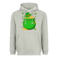 Moon Dust ireland leprechaun hat pot of gold irish st patricks day Heavyweight Hoodie - lanVoArt