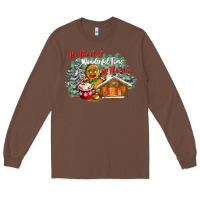Chestnut its the wonderful time of the year Long Sleeve Tee - CowGirlArtShop