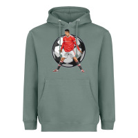 Sage cr7 soccer fan Heavyweight Hoodie - lanVoArt