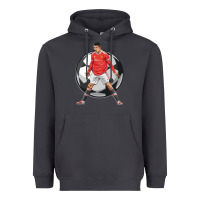 Smoke cr7 soccer fan Heavyweight Hoodie - lanVoArt