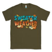 Army Green weather Classic Tee - texasbilliewilder
