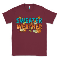 Burgundy weather Classic Tee - texasbilliewilder