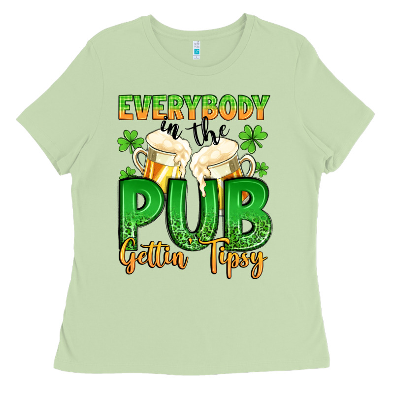 Everybody In The Pub Gettin Tipsy Ladies Tee by Artiststas | Teevron