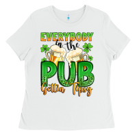 White everybody in the pub gettin tipsy Ladies Tee - Artiststas