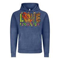 Vintage Denim Mardi Gras love Crawfish Vintage Hoodie - HowdyJamesFarm