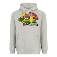 Moon Dust summer camping Heavyweight Hoodie - CowhideDigitalArt