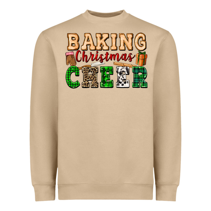 Baking Christmas Cheer Heavyweight Sweatshirt by FaDigitalArtStudio | Teevron