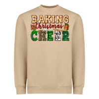 Mushroom baking christmas cheer Heavyweight Sweatshirt - FaDigitalArtStudio