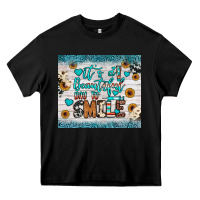 Black it’s a beautiful day to smile Heavy Core Tee - JahusDesignShop