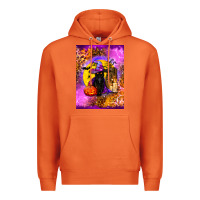 Carrot witchy cat Premium Hoodie - BundleAndBundleShop