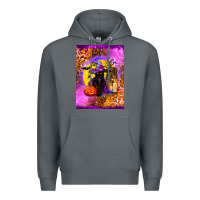 Rock witchy cat Premium Hoodie - BundleAndBundleShop