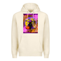 Tofu witchy cat Premium Hoodie - BundleAndBundleShop