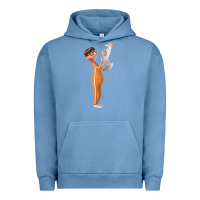Pigment Pebble Blue vector despicable me Urban Hoodie - lanVoArt