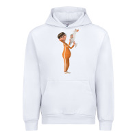 White vector despicable me Urban Hoodie - lanVoArt