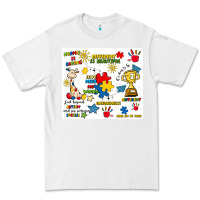 White autism Premium Tee - Artiststas