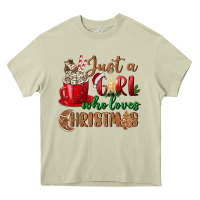 Mossy just a girl who loves christmas Heavy Core Tee - BundleAndBundleShop