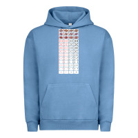 Pigment Pebble Blue deck of cards   joke gifts   playing cards Urban Hoodie - lanVoArt