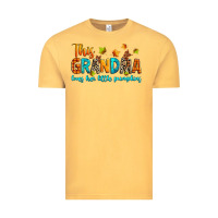 Vintage Mustard customized this grandma loves her little pumpkins Vintage Tee - texasbilliewilder