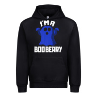 Black Boo Berry Halloween Funny Blueberry for Berries Fans Premium Urban Hoodie - lanVoArt