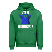Emerald Boo Berry Halloween Funny Blueberry for Berries Fans Premium Urban Hoodie - lanVoArt