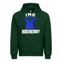 Forest Green Boo Berry Halloween Funny Blueberry for Berries Fans Premium Urban Hoodie - lanVoArt