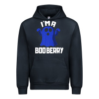 Navy Boo Berry Halloween Funny Blueberry for Berries Fans Premium Urban Hoodie - lanVoArt