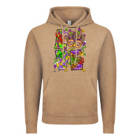 Vintage Coffee Mardi Gras love Vintage Hoodie - HowdyJamesFarm
