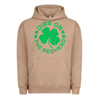 Pigment Burro dibs on the redhead  st patricks day Urban Hoodie - lanVoArt