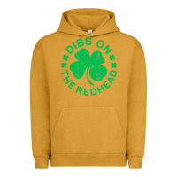 Pigment Peanut Butter dibs on the redhead  st patricks day Urban Hoodie - lanVoArt