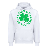 White dibs on the redhead  st patricks day Urban Hoodie - lanVoArt