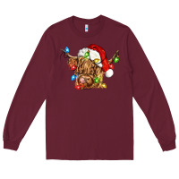 Christmas Heifer Cow Long Sleeve Tee | Teevron