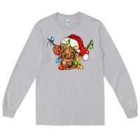 Moon Dust christmas heifer cow Long Sleeve Tee - CowGirlArtShop