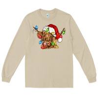 Mushroom christmas heifer cow Long Sleeve Tee - CowGirlArtShop