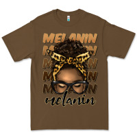 Cacao melanin afro messy bun Premium Tee - Artiststas