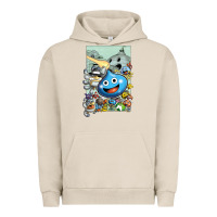 Pigment French Oak dragon quest slime print Urban Hoodie - lanVoArt