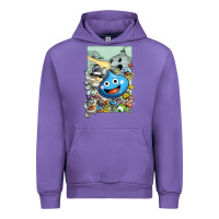 Tulip dragon quest slime print Urban Hoodie - lanVoArt