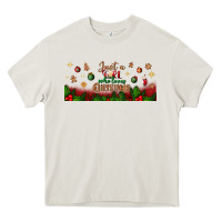 Cream just a girl who loves christmas libbey glass Heavy Core Tee - BundleAndBundleShop